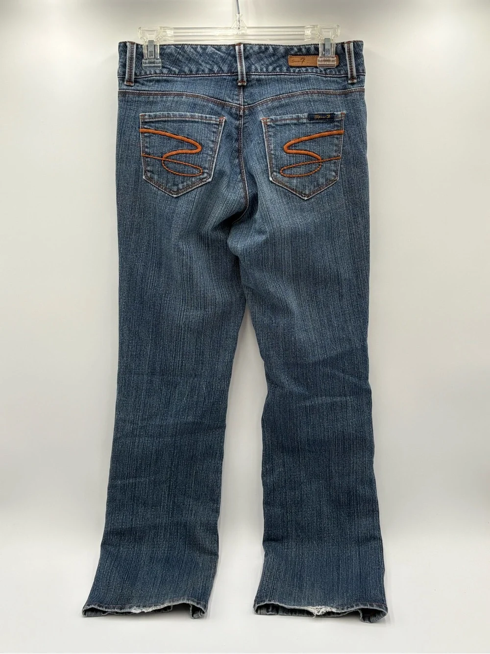 Seven7 Bootcut Stretch Jeans Women’s Size‎ 4 Y2K Denim - Picture 3 of 14